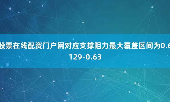 股票在线配资门户网对应支撑阻力最大覆盖区间为0.6129-0.63